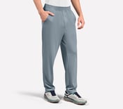 PEFORMANCE BASIC PANTS, LT.GRAY/BLUE Apparel Bottom View