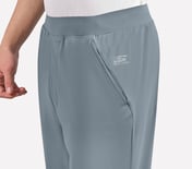 PEFORMANCE BASIC PANTS, LT.GRAY/BLUE Apparel Right View