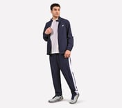 MENS COLORBLOCK TRACK PANT, NAVY