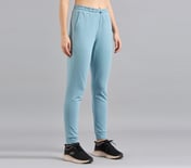 BASIC FIT BRANDED JOGGER, GRAY/AQUA/PINK