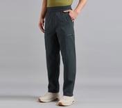 TAPE BRANDING PANEL GOLF PANTS, BLACK