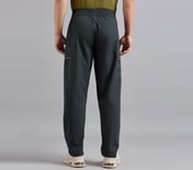 TAPE BRANDING PANEL GOLF PANTS, BLACK