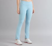 FLARED PANT WITH POCKETS, BLUE/GRAY Apparel Bottom View