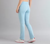 FLARED PANT WITH POCKETS, BLUE/GRAY Apparel Left View