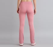 FLARED PANT WITH POCKETS, PURPLE/YELL