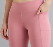 FLARED PANT WITH POCKETS, PURPLE/YELL
