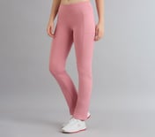 FLARED PANT WITH POCKETS, PURPLE/YELL