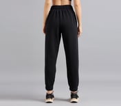 CONTRAST TAPE JOGGER, BLACK Apparel Left View