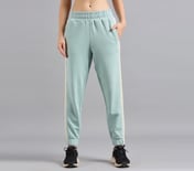 CONTRAST TAPE JOGGER, OFF WHITE/NAVY
