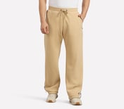 AIRY TRAVELLER FLEECE PANT, NATURAL/BLUE