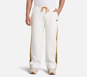 CONTRAST SIDE TAPE PANTS, WHITE