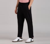 POCKET PANEL WORK PANTS, BLACK