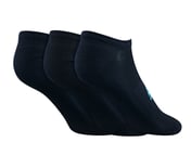 3 Pack of UNISEX NON TERRY LOWCUT, BBBBLACK Accessories Top View