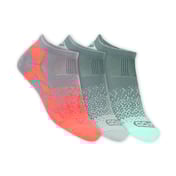 3 Pack of WOMENS NON TERRY LOW CUT, GGREY/MULTI