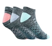 3PK WOMENSHALF CUSHION LOWCUT, MMULTI Accessories Top View