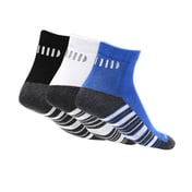 3 Pack of UNISEX HALF TERRY ANKLE Socks, MMULTI