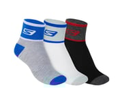 3PK MENS HALF TERRY ANKLE, MULTI