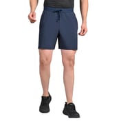 SKECHERS PERFORMANCE SHORTS, NNNAVY Apparel Lateral View