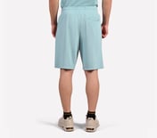 SKECHERS BASIC SHORTS, LT.GRAY/BLUE