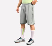 CONTRAST PIPING DETAIL SHORTS, CHARCOAL/LT. GRAY