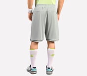 CONTRAST PIPING DETAIL SHORTS, CHARCOAL/LT. GRAY