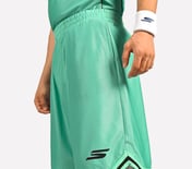 SKECHERS BASKETBALL MENS SHORTS, LIME/MULTI