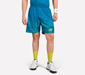PICKLEBALL PERFORMANCE SHORTS, PERIWINKLE/AQUA Apparel Lateral View