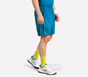 PICKLEBALL PERFORMANCE SHORTS, PERIWINKLE/AQUA Apparel Bottom View