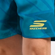 PICKLEBALL PERFORMANCE SHORTS, PERIWINKLE/AQUA Apparel Right View