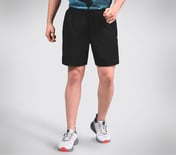 MENS WOVEN PERFORMANCE SHORTS, BLACK