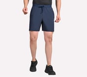 MENS WOVEN PERFORMANCE SHORTS, NAVY
