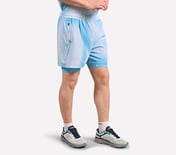 SKECHERS MENS SOCCER 2-IN-1 SHORTS, 