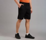 PATCH POCKET SHORTS, BLACK