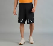 BASKETBALL ZIPPER SHORTS, BLACK