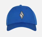 SKECHWEAVE DIAMOND SNAPBACK HAT, BLUE/GREEN Accessories Right View