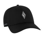 SKECHWEAVE DIAMOND SNAPBACK HAT, BLACK Accessories Left View