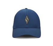 SKECHWEAVE DIAMOND SNAPBACK HAT, TEAL/NAVY Accessories Right View