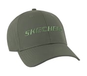 TEAERSTOP SKECHERS SNAPBACK HAT, OLIVE Accessories Left View