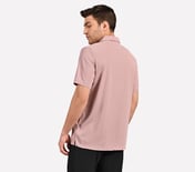 SKECHERS ESSENTIAL POLO, HOT PINK/GRAY