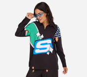 ENGINEERED PRINT FS SHIRT, BLACK