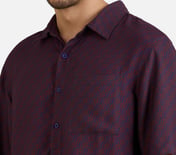 MENS MONOGRAM SHIRT, NAVY