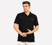 MENS CORE POLO, BLACK