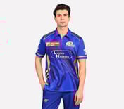MUMBAI INDIANS: IPL REPLICA JERSEY 2025, ROYAL/NAVY/LIME Apparel Lateral View