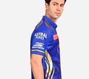 MUMBAI INDIANS: IPL REPLICA JERSEY 2025, ROYAL/NAVY/LIME Apparel Bottom View