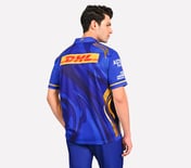 MUMBAI INDIANS: IPL REPLICA JERSEY 2025, ROYAL/NAVY/LIME Apparel Right View