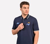 MUMBAI INDIANS: IPL TRAVEL POLO 2025, ROYAL BLACK