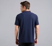 MENS CONTRAST INNER PLACKET P, NAVY