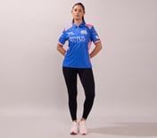 MUMBAI INDIANS WPL FAN JERSEY 2026, NVY/WHT/LT. BLUE