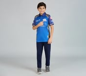 MUMBAI INDIANS IPL KID'S REPLICA JERSEY 2026, ROYAL/NAVY/LIME