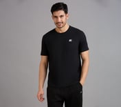 SS CREWNECK T-SHIRT-2PC PACK, BLACK/GUNMETAL/BLUE